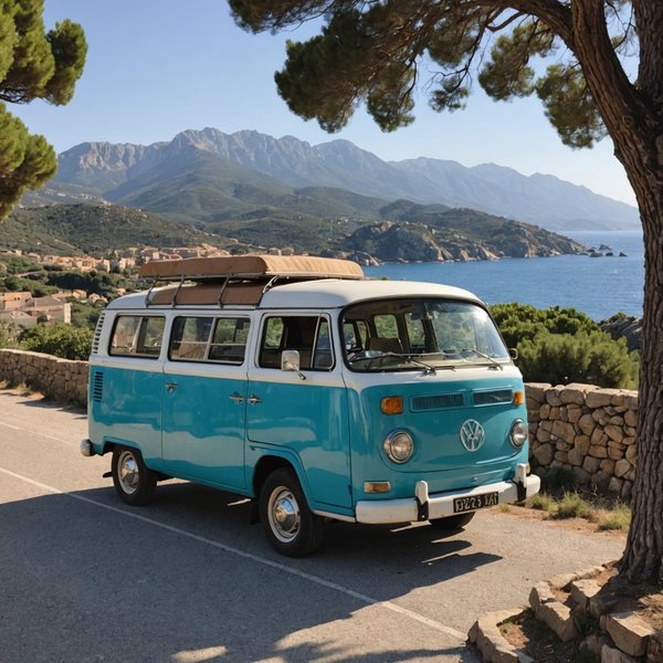 Louer un combi en corse : découvrez l'île en van vintage